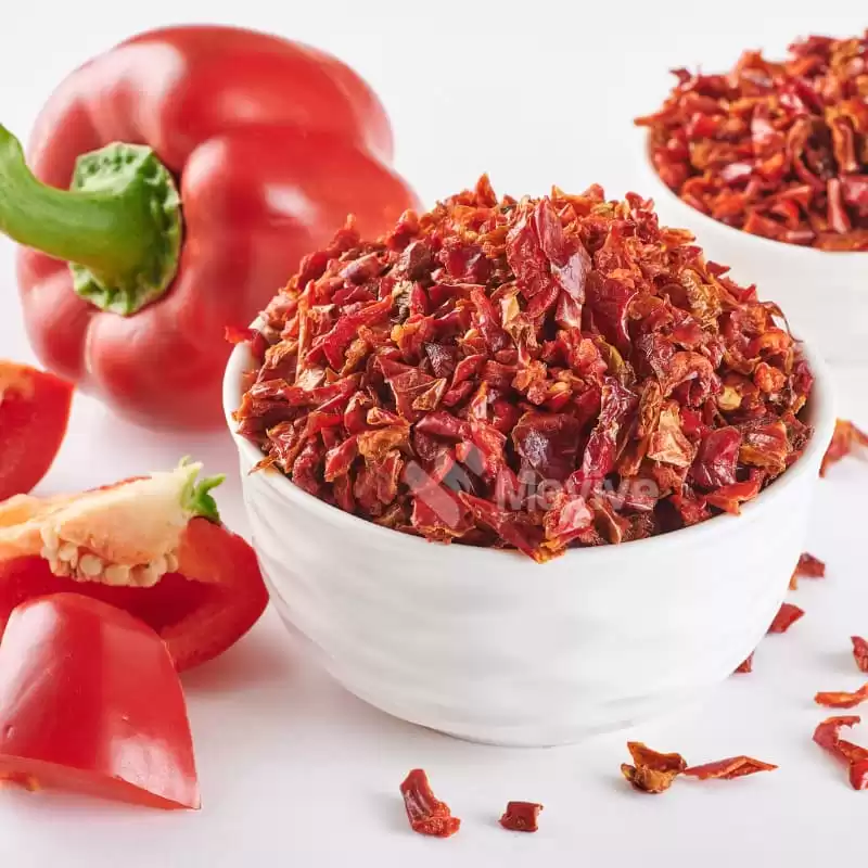 Bulk Dehydrated Capsicum/Bell Pepper Flakes, Powder
